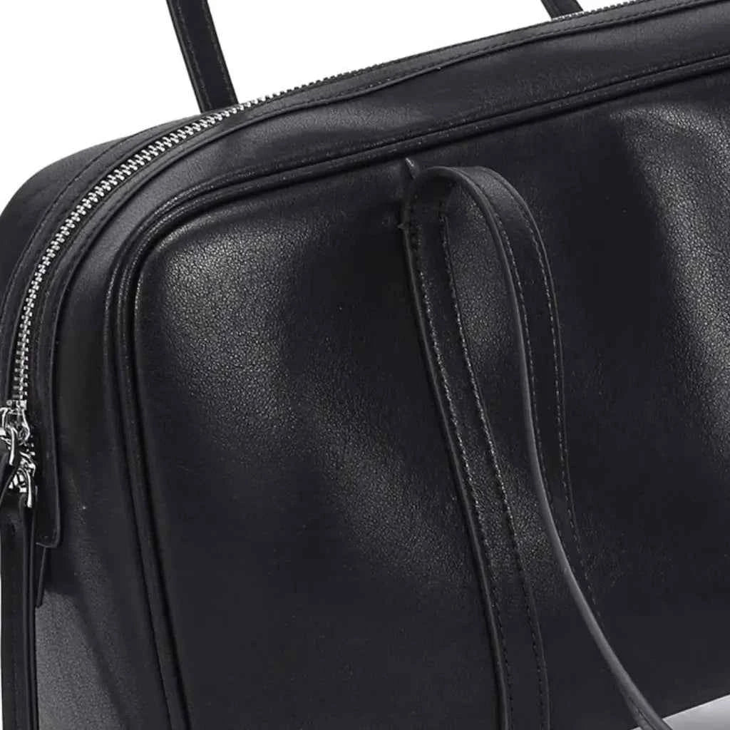 Bolsa de Ombro Feminina Retangular de Couro PU com Design Minimalista – Celilia