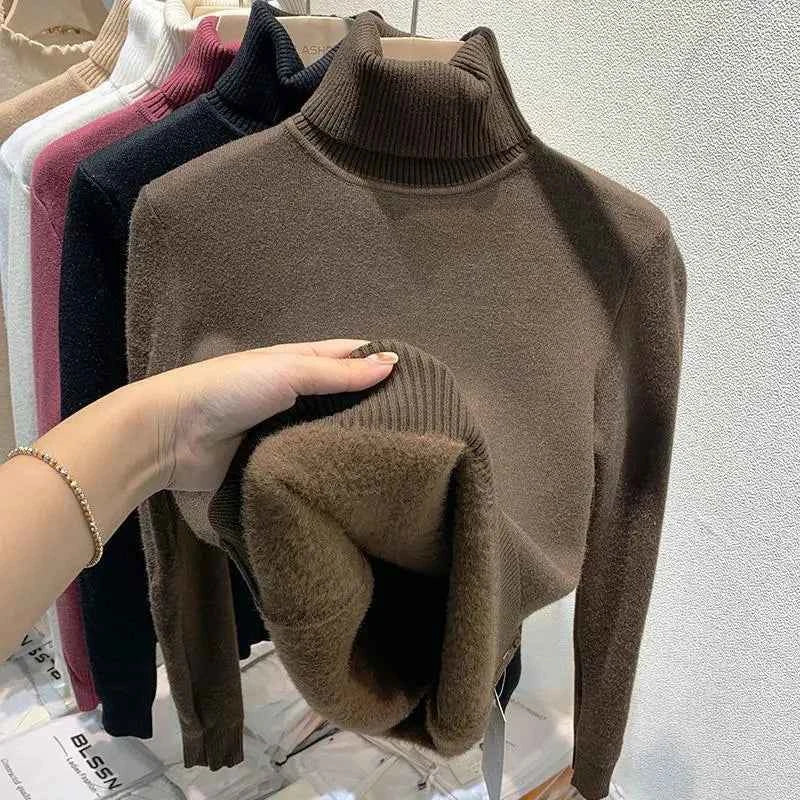 Blusa Cacharrel Térmica de Gola Alta Forrada – Celinara