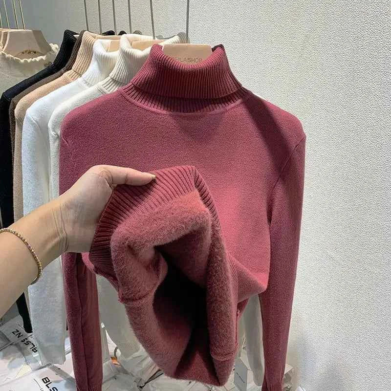 Blusa Cacharrel Térmica de Gola Alta Forrada – Celinara