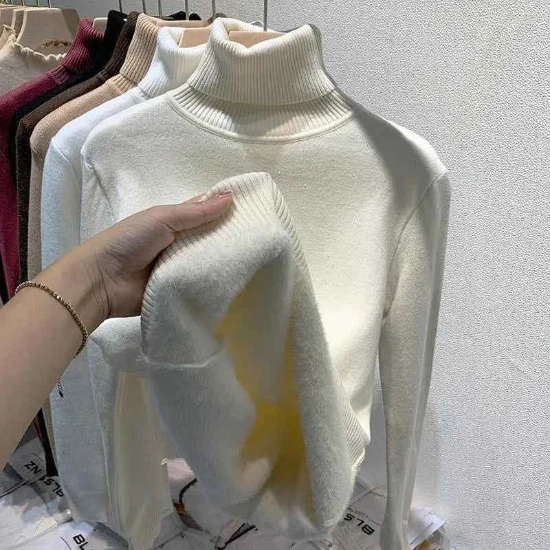 Blusa Cacharrel Térmica de Gola Alta Forrada – Celinara