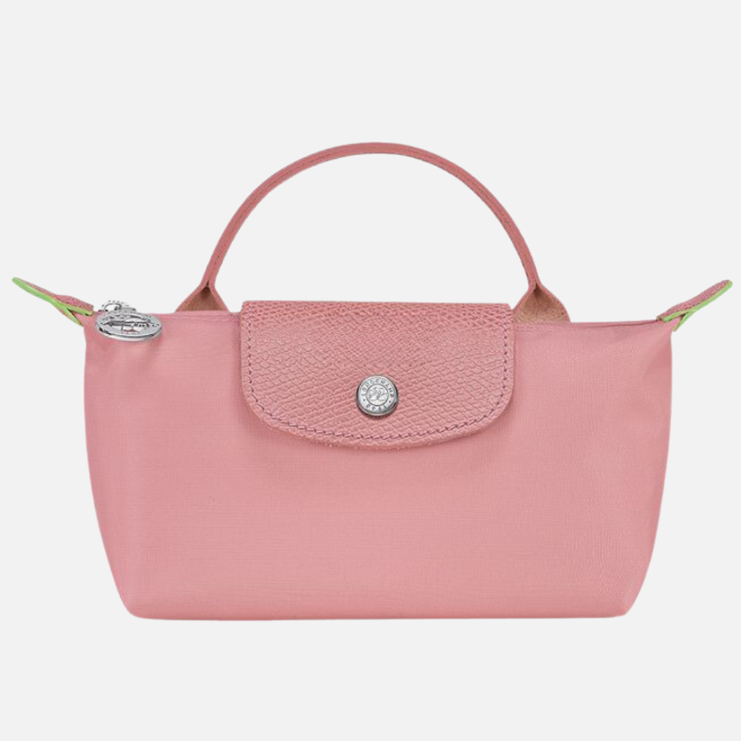 Bolsa Mini de Mão com Alça Curta e Fecho em Couro Texturizado – Avanira