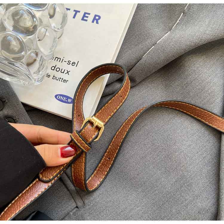 Bolsa Mini de Mão com Alça Curta e Fecho em Couro Texturizado – Avanira