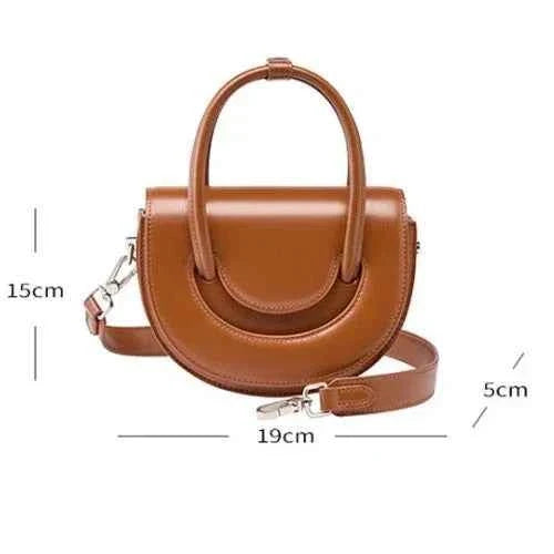 Bolsa Tiracolo Feminina de Luxo com Fecho Metálico – Lililia