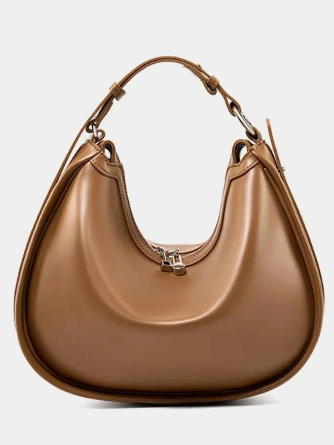 Bolsa Hobo de Luxo Feminina em Couro Legítimo com Design Escultural – Larilia
