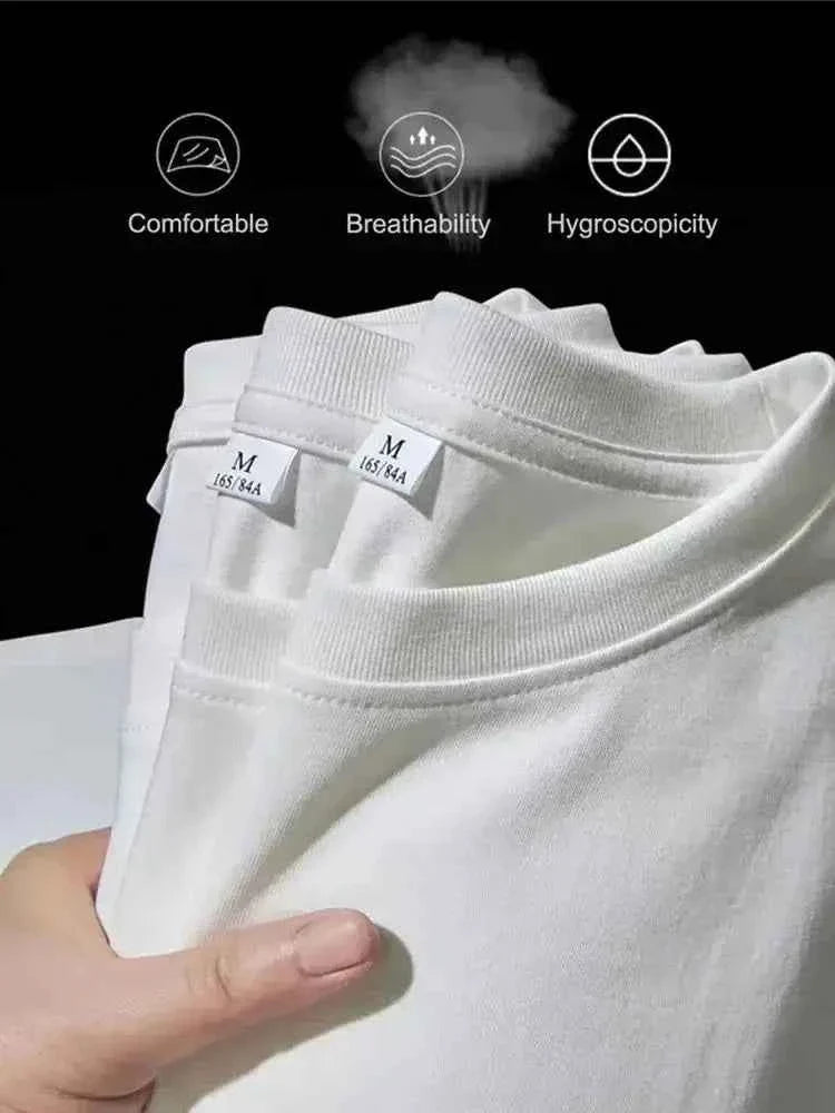 Camiseta Oversized de Algodão com Estampa Vintage – Calanara