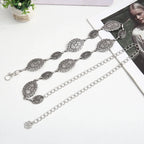 Cinto Feminino de Corrente Metálica com Medalhões Boho – Jade