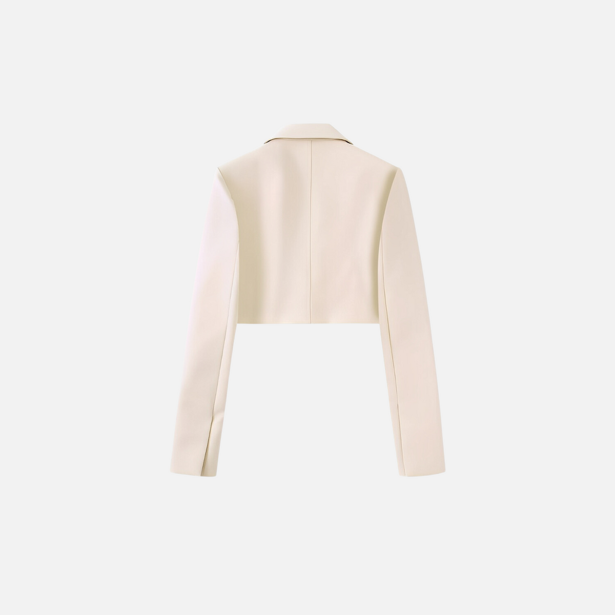 Conjunto Feminino de Alfaiataria com Blazer Cropped e Short Saia – Elarisa