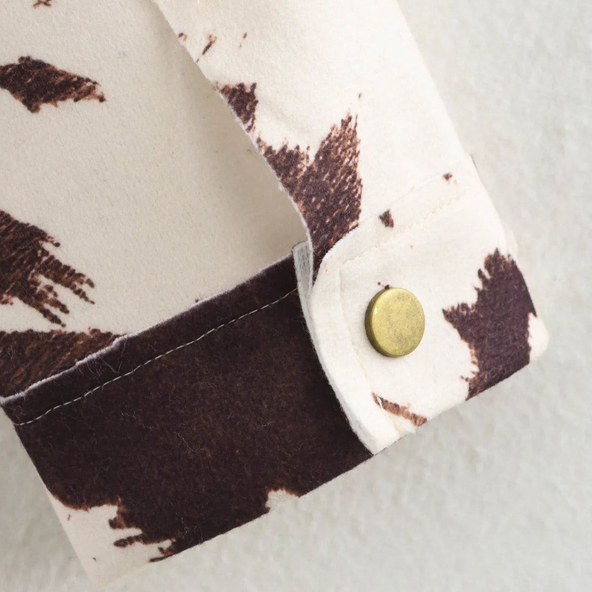 Jaqueta Trucker de Couro Eco Animal Print – Galinara