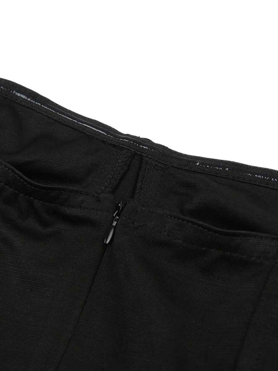 Vestido Curto Tomara que Caia com Corpete Estruturado e Saia Evasê – Maranora