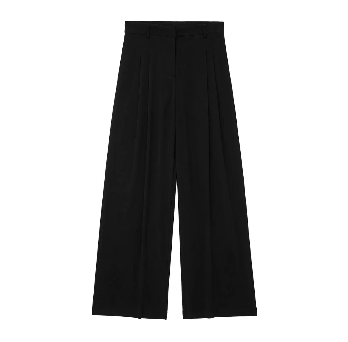 Conjunto Feminino Alfaiataria Colete Frente Única e Calça Pantalona – Maitê