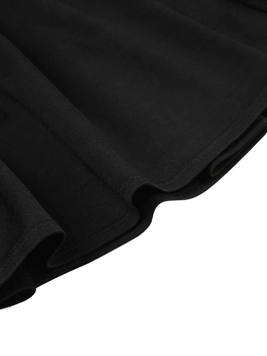 Vestido Curto Tomara que Caia com Corpete Estruturado e Saia Evasê – Maranora