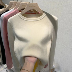 Suéter Feminino Térmico de Malha com Interior Peluciado – Maralina