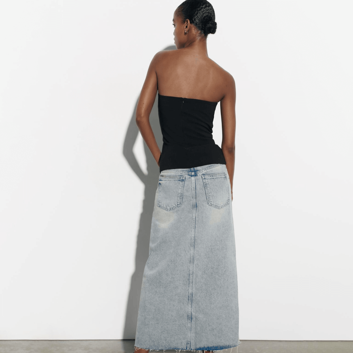 Top Tomara que Caia Branco com Corte Reto – Velarina