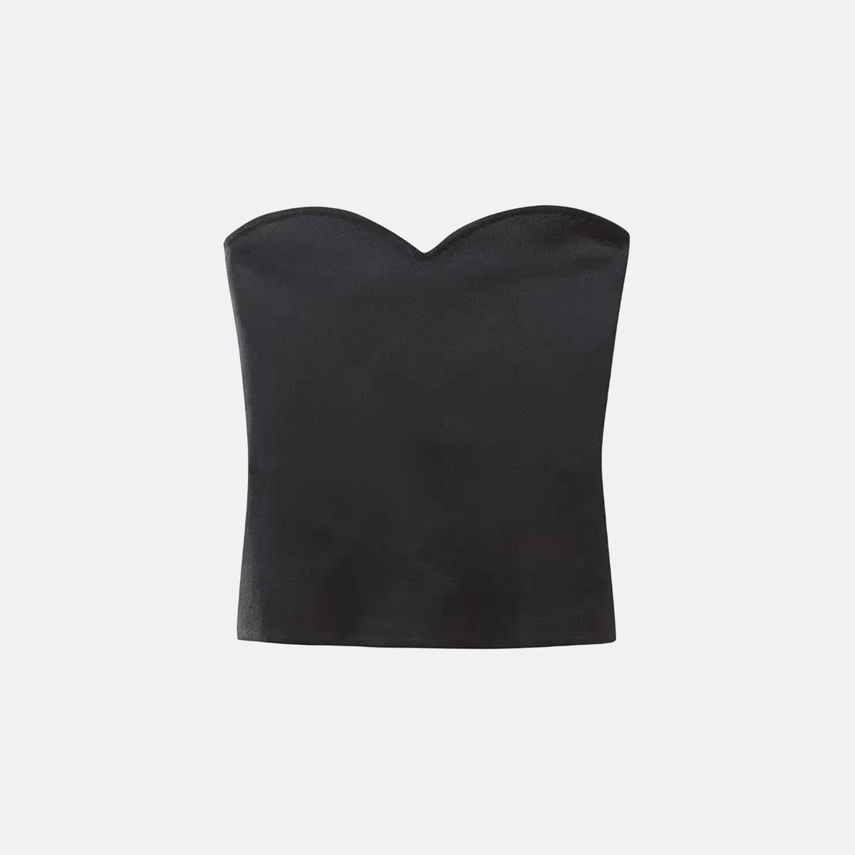 Top Tomara que Caia Metálico com Decote Coração – Brisa