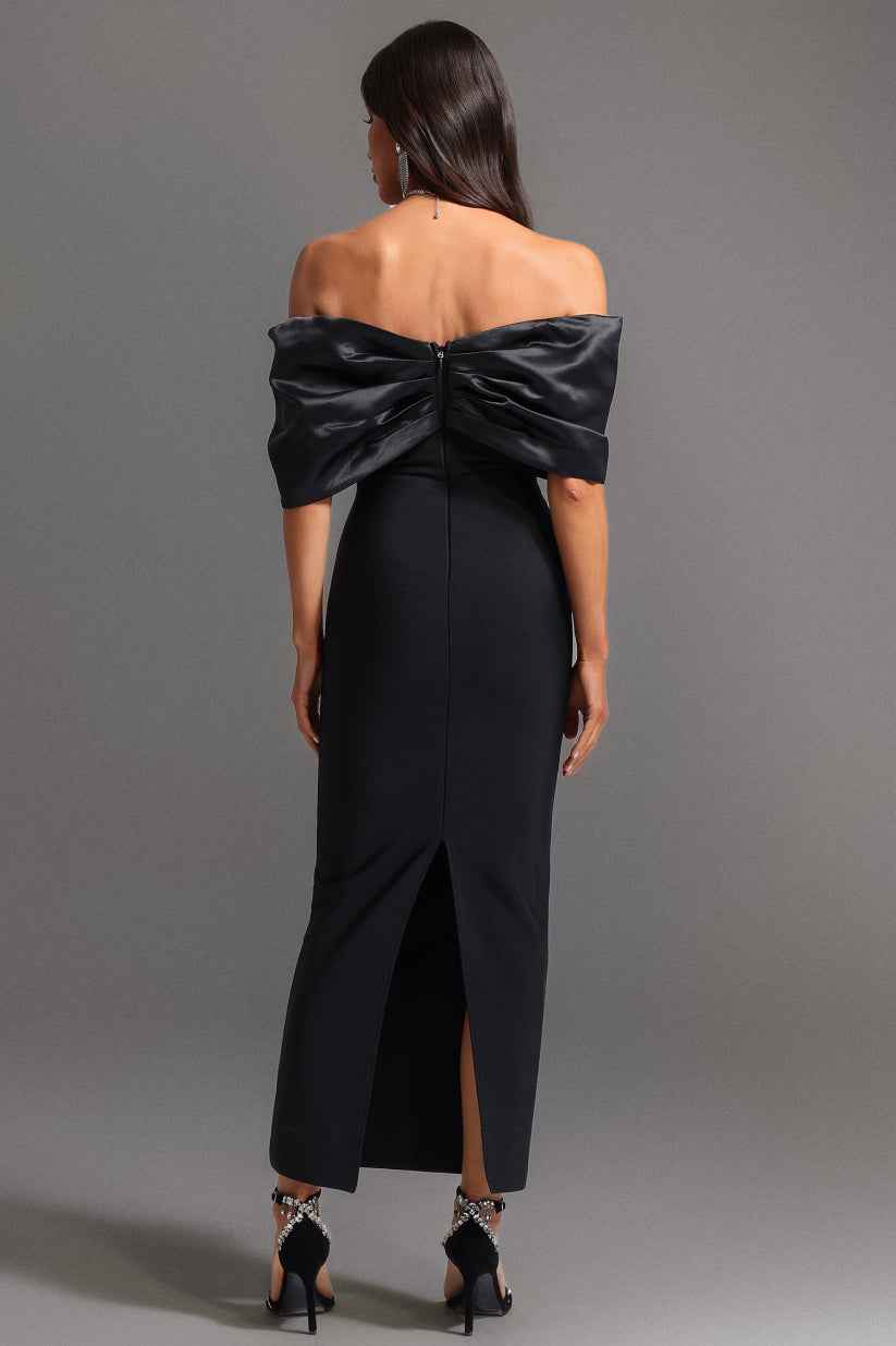 Vestido Curto Tomara que Caia Estruturado com Corset e Saia Drapejada – Nelinara
