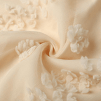 Vestido Longo com Textura 3D, Camadas e Amarração no Pescoço – Indira