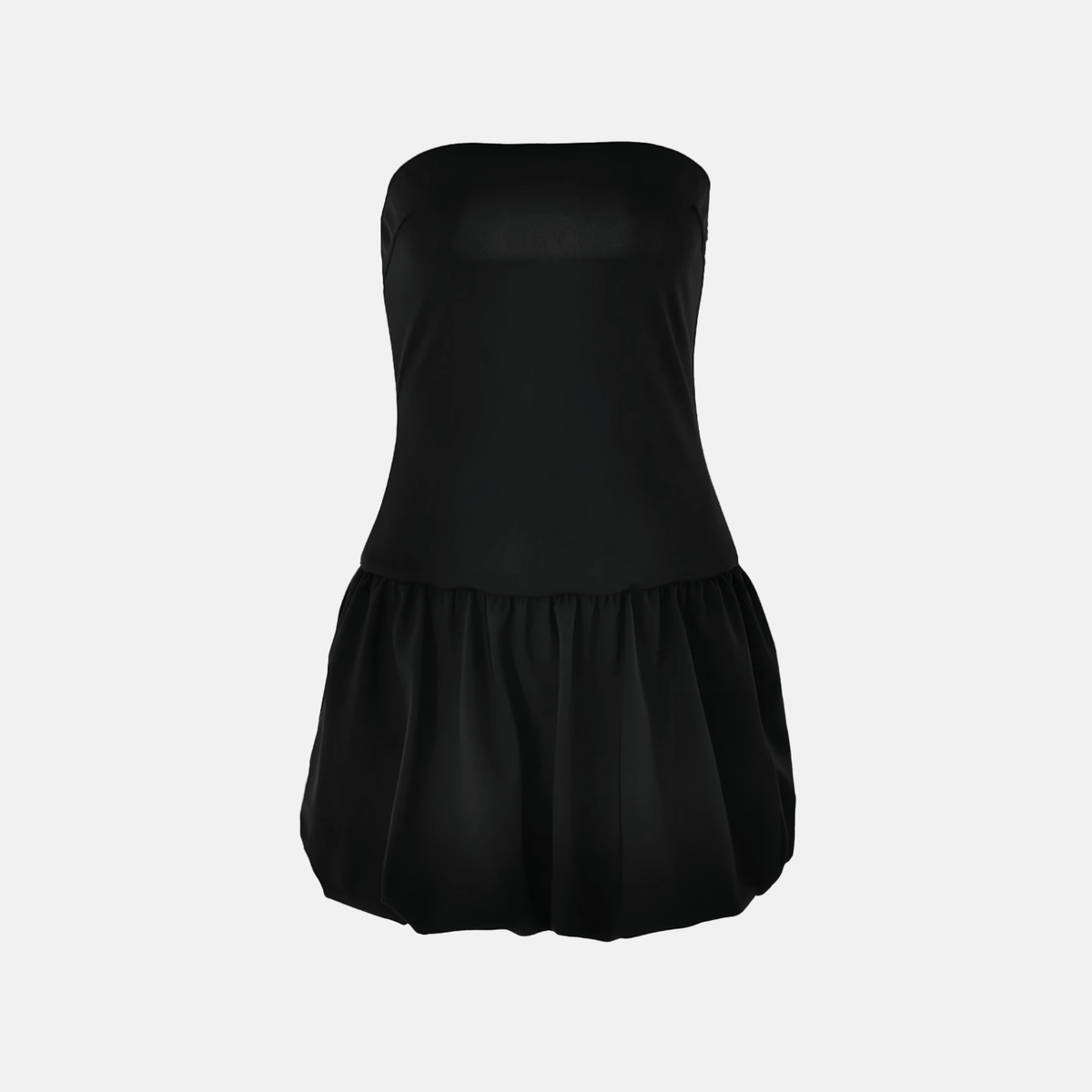 Vestido Curto Tomara que Caia com Saia Balonê – Oranora