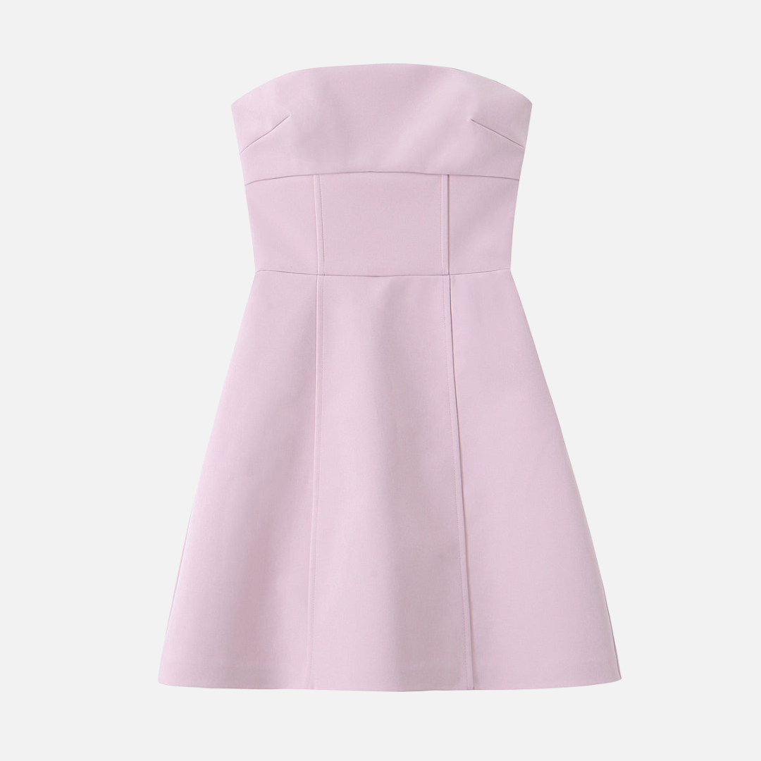 Vestido Tubinho Curto Tomara que Caia Estruturado para Festa – Velinora