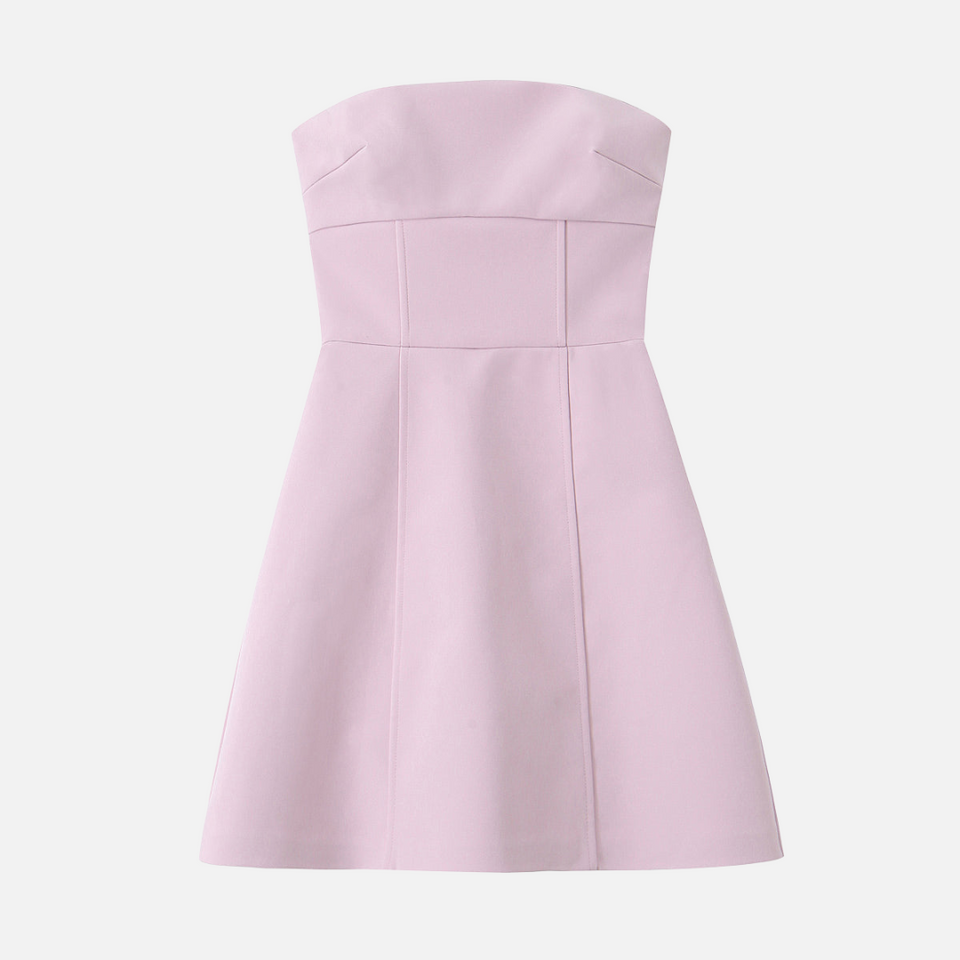 Vestido Tubinho Curto Tomara que Caia Estruturado para Festa – Velinora
