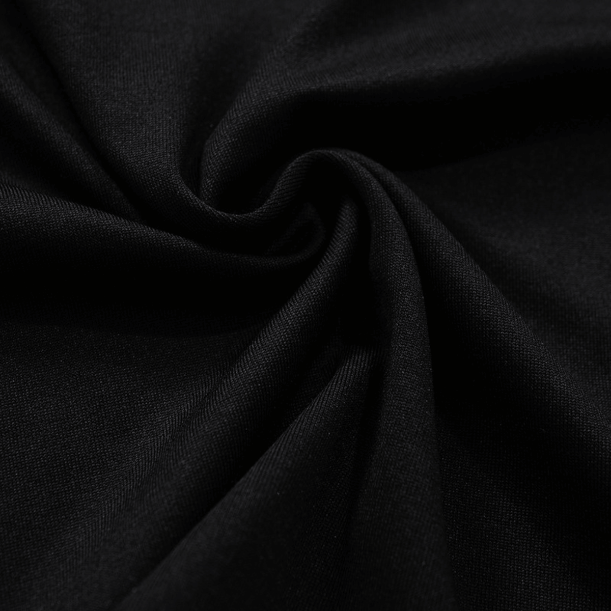 Top Cropped Preto de Manga Longa com Recortes – Virarina