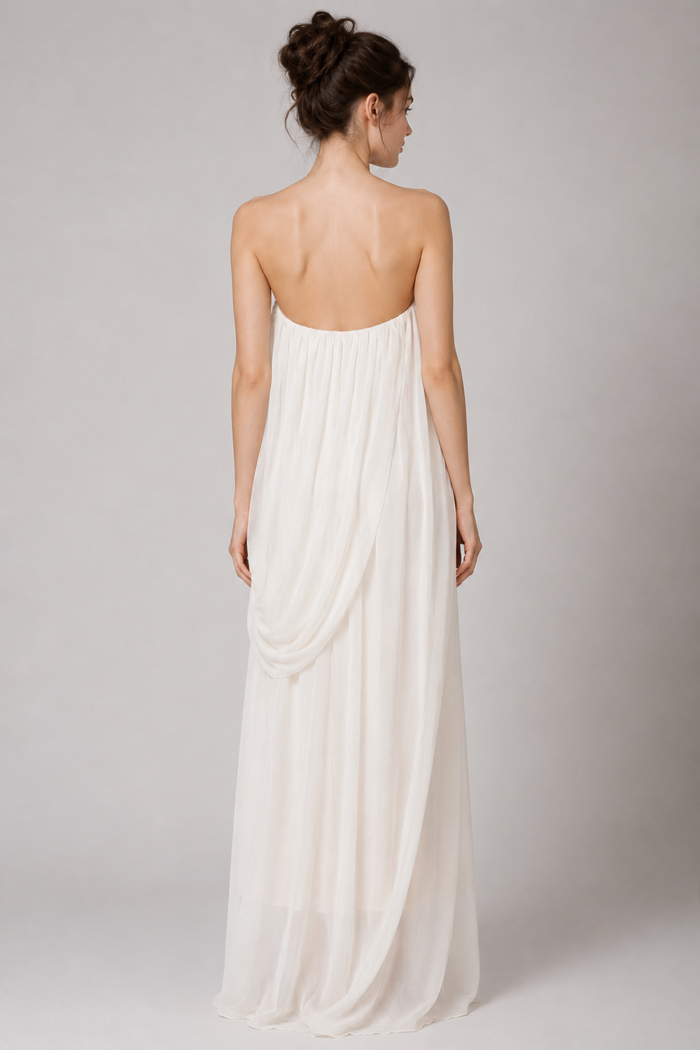 Vestido Longo Tomara que Caia Plissado para Festa e Resort – Eva