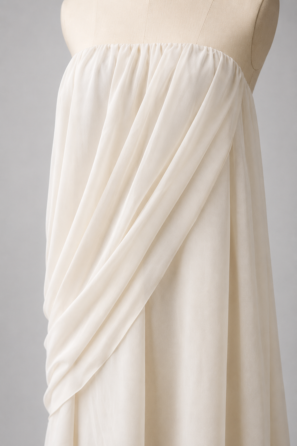 Vestido Longo Tomara que Caia Plissado para Festa e Resort – Eva